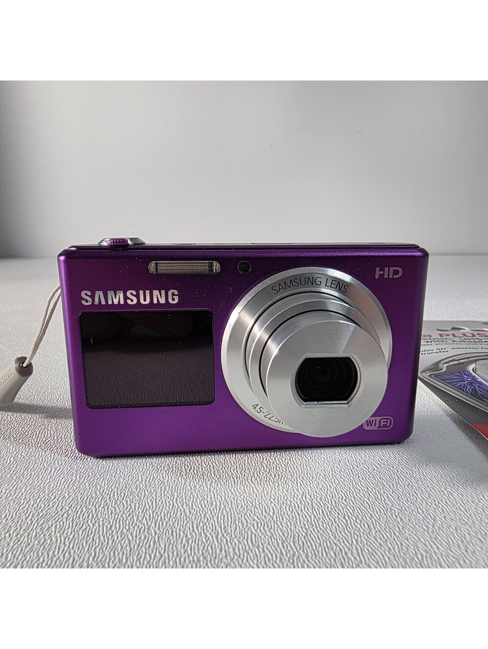 Samsung DV150F Digital Camera Image Stabilization Touch Screen Built-in Flash